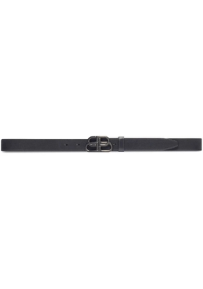 Balenciaga BB thin belt - Black
