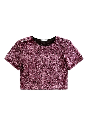 AREA sequin top - Pink