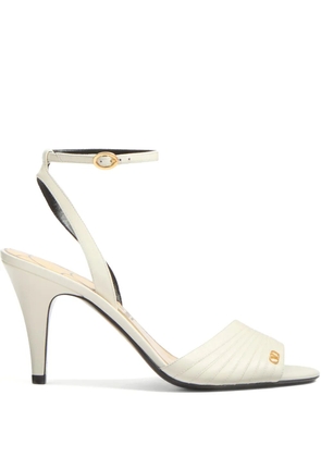 Valentino Garavani 85mm Ladycrush sandals - White