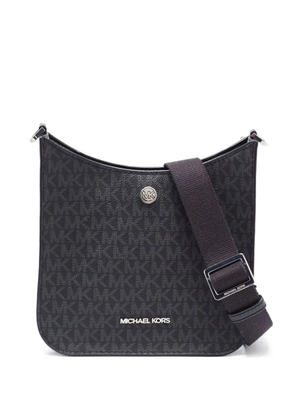Michael Kors Vintage Briley monogram-printed shoulder bag - Black