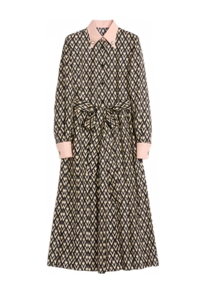 Valentino Garavani Toute La V midi dress - Black