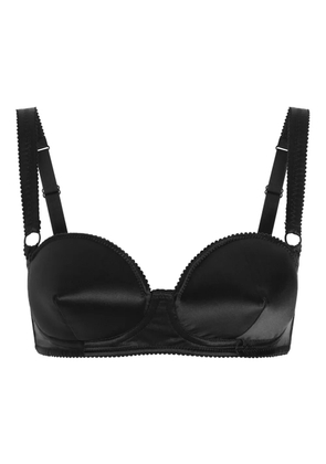 Dolce & Gabbana satin balconette bra - Black