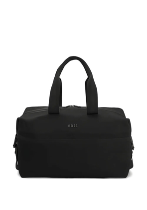 BOSS Perforated holdall - Black