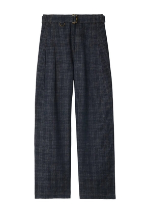 Burberry checkered jeans - Blue