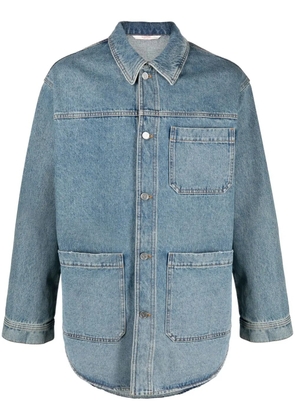 Valentino Garavani VLogo Signature denim shirt - Blue