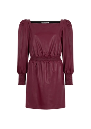 Philosophy Di Lorenzo Serafini puffed-sleeve midi dress - Red