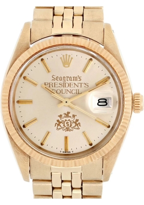 Rolex x Seagram's Date 34mm - Gold