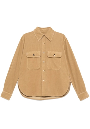 Saint Laurent corduroy shirt - Neutrals