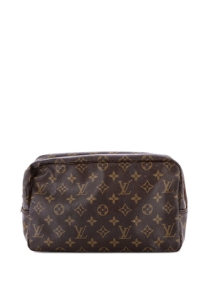 Louis Vuitton Pre-Owned Trousse Toiletry Monogram Canvas 28 pouch - Brown