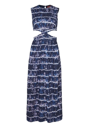 Altuzarra Ashima tie-dye maxi dress - Blue