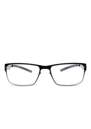 Ic! Berlin rectangle-frames glasses - Black