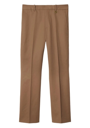 Burberry gabardine trousers - Brown
