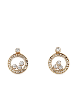 Chopard Pre-Owned 2010's diamond yellow gold earrings