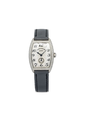 Franck Muller pre-owned Cintrée Curvex 25mm - White