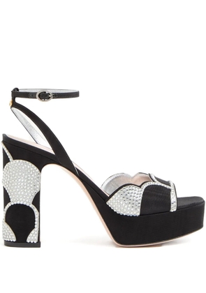 Valentino Garavani 115mm Bowow sandals - Black
