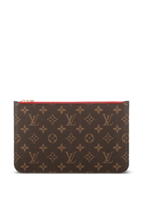 Louis Vuitton Pre-Owned monogram zip pouch - Brown