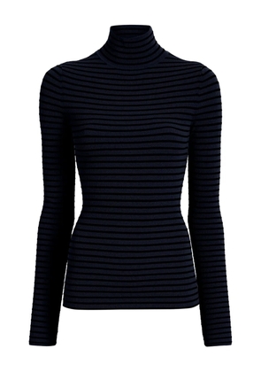 Proenza Schouler Didi striped velvet top - Blue