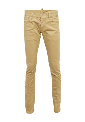 DSQUARED2 cotton trousers - Neutrals
