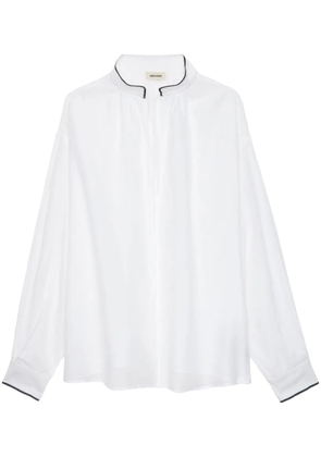Zadig&Voltaire Tigy cotton blouse - White