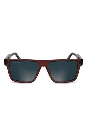 Lacoste square-frame sunglasses - Red