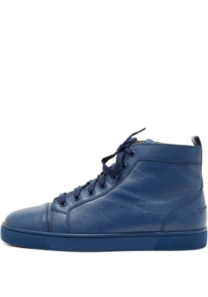 Christian Louboutin Pre-Owned leather sneakers - Blue