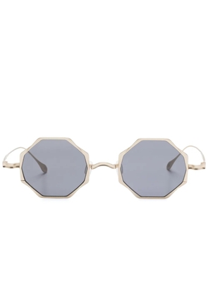 Rigards geometric-frame sunglasses - Gold