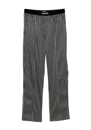 TOM FORD polka dot pyjama trousers - Black