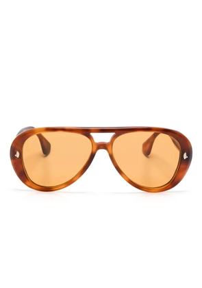 Sestini Eyewear Sedici sunglasses - Brown
