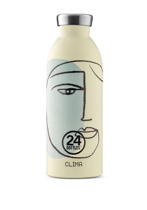 24bottles face graphic travel bottle 500l - Neutrals