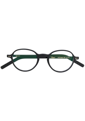 Lunor A12 501 round glasses - Black