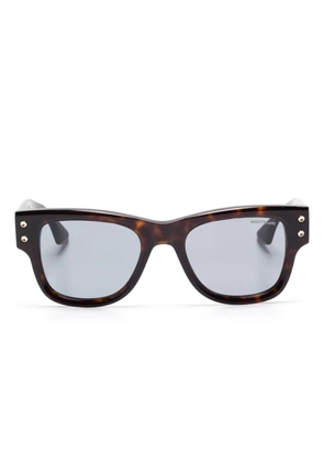 Montblanc square-frame sunglasses - Brown