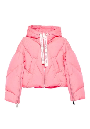 Khrisjoy hooded quilted jacket - Pink