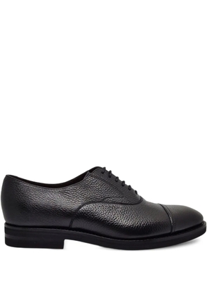 Henderson Baracco textured Oxford shoes - Black