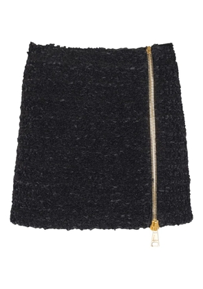 Balmain tweed mini skirt - Black