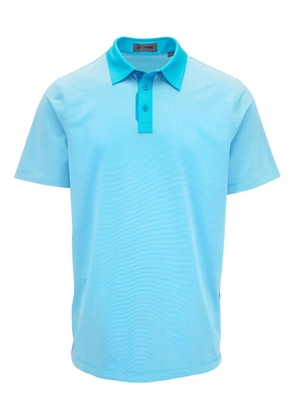 G/FORE stripe-pattern polo shirt - Blue