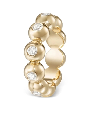 Melissa Kaye 18K yellow gold large Audrey Eternity Band ring