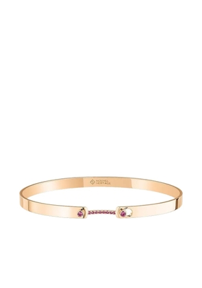 Nouvel Heritage 18K rose gold Morning Mood sapphire bracelet - Pink