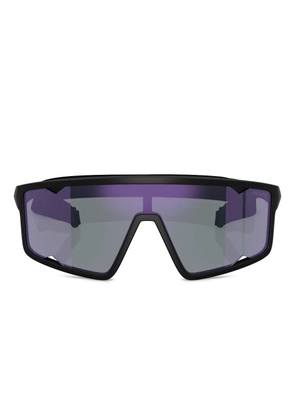 Prada Linea Rossa shield-frame sunglasses - Black