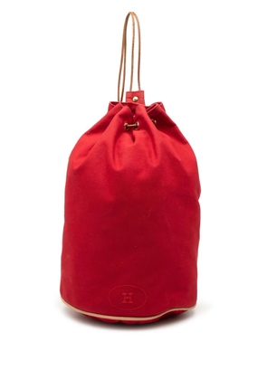 Hermès Pre-Owned 1990-2015 Toile Polochon Mimile backpack - Brown