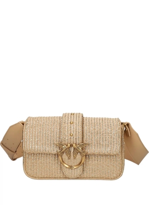 PINKO small Love shoulder bag - Neutrals