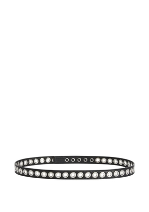 Jil Sander leather belt - Black