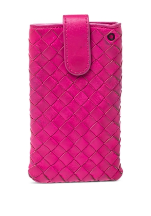 Bottega Veneta Pre-Owned Intrecciato iPhone 5 case - Pink