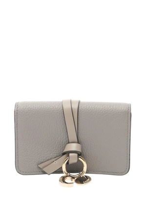 Chloé Pre-Owned 2010-2025 Alphabet Case card holder - Grey