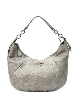 Fendi Pre-Owned 1925 Selleria chain-link detail shoulder bag - Grey