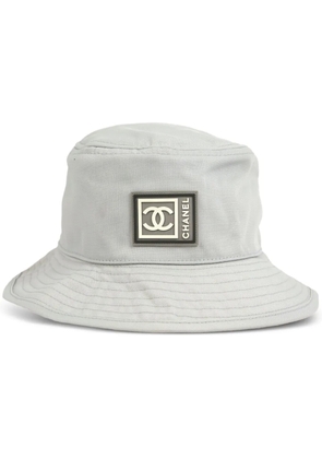 CHANEL Pre-Owned 1990-2000s Sport line bucket hat - Grey