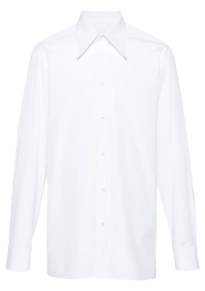 Maison Margiela four-stitch cotton shirt - White