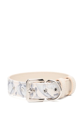 Versace Barocco pet collar - Neutrals