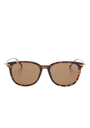 Montblanc square-frame sunglasses - Brown