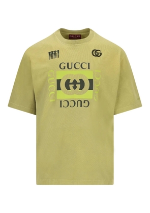 Gucci logo-print T-shirt - Green