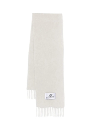 Marni fringed Schal scarf - White